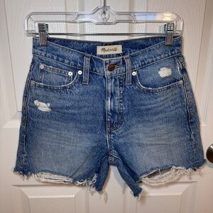 Madewell Relaxed Mid-Length Denim Shorts
